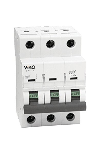 VİKO 4,5ka 3p 40a C Tipi Otomatik Sigorta