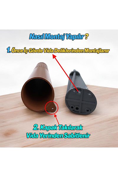Badem10 Unghiular Conic 4 buc. Model din lemn 12 cm Mobilier Riser Picior de bază Fotoliu Sub canapea Puf Picioare