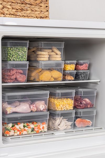 Nandy Home 9 Piece Set Freshbox Storage Container Suitable for Microwave and Diffraction