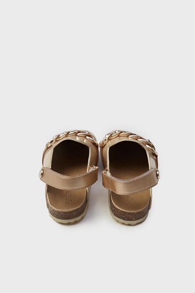 GB Baby Bg Store Baby Girl Gold Sandals