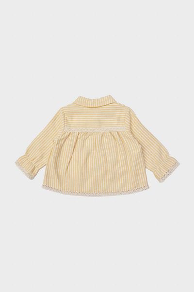 GB Baby Bg Store Baby Girl Striped Shirt 23Fw1Bg2614