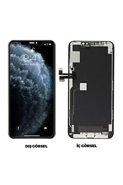 Teknonet İphone 11 Pro Max Uyumlu Lcd Dokunmatik Ekran - Siyah