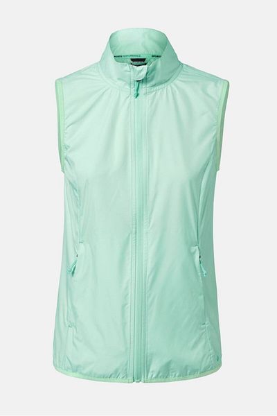 Tchibo Women Sportswear Fit Sleeveless Running Vest, Mint Green