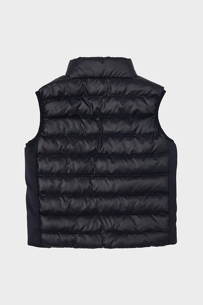 Nebbati Bg Store Boy's Navy Blue Vest 22Fw0Nb3706