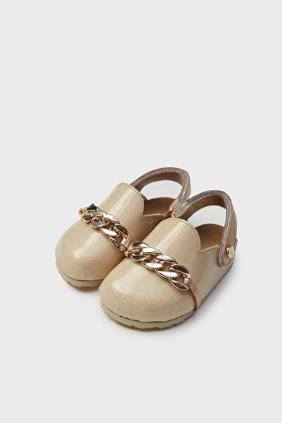 GB Baby Bg Store Baby Girl Gold Sandals
