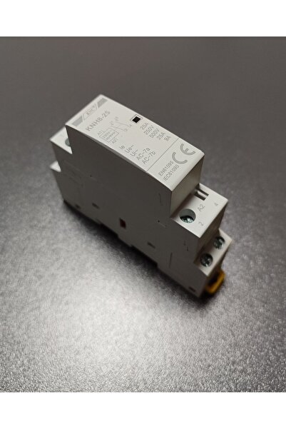 KNC KNH8 4P 25A 4NO 220VAC Sessiz Kontaktör DIN RAY - AC