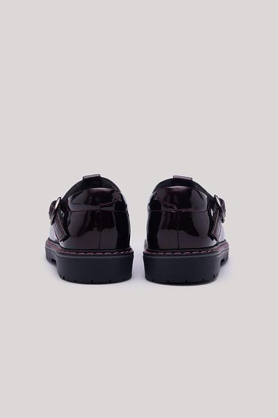 GB Baby Bg Store Baby Girl Burgundy Shoes
