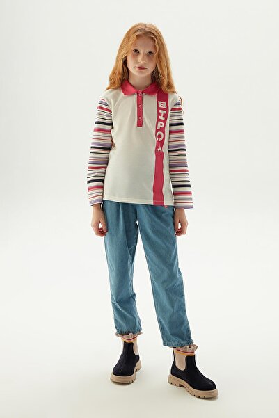 Beverly Hills Polo Club BG Store Kız Çocuk Renkli T-Shirt 23FW0BHG519