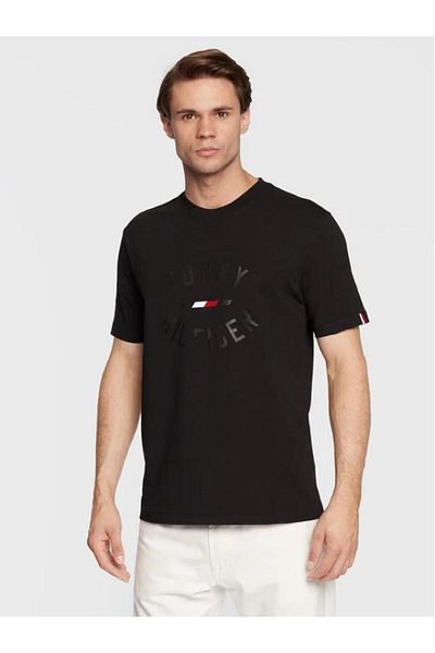 Tommy Hilfiger ORGANIC COTTON VARSTY GRAPHIC RELAXED FIT T-SHIRT