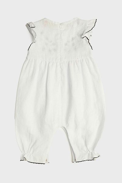 GB Baby Bg Store Baby Girl White Jumpsuit