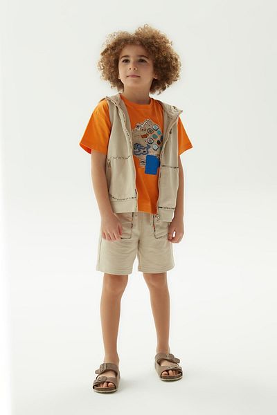 Nebbati BG Store Boy Beige Vest