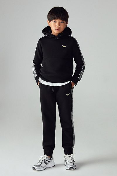 SWATSKY Bg Store Черен суичър за момче 23Fw0Sw1578
