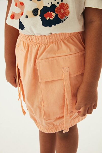 Tyess Bg Store Girl's Salmon Skirt