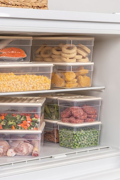Nandy Home 10 Piece Set Freshbox Storage Container Suitable for Microwave and Diffraction