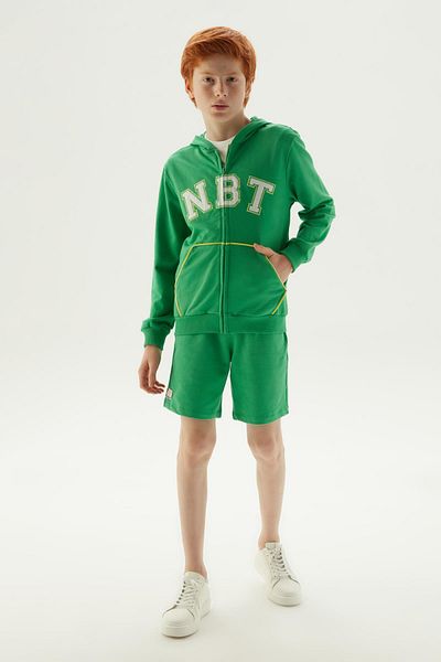 Nebbati Bg Store Зелено горнище за момче