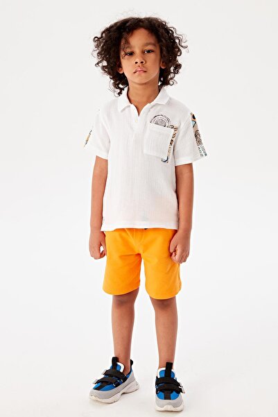 Nebbati Μπλουζάκι BG Store Boy Grey