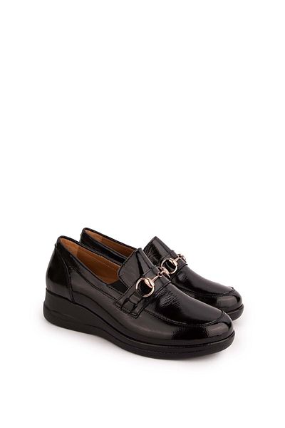 Gondol Genuine Leather Anatomical Sole Buckle Detailed Shoes Elnr.5879