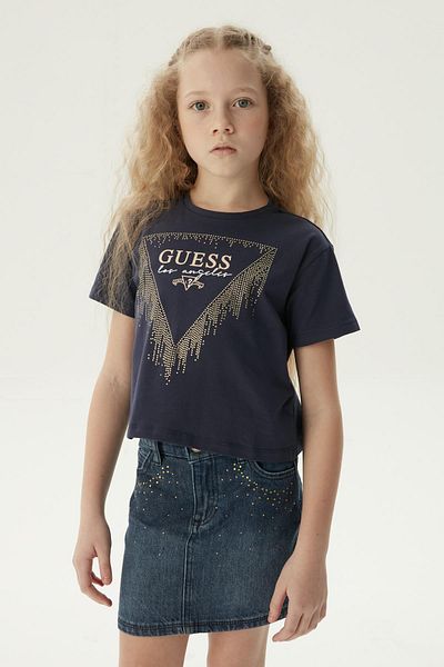 Guess Bg Store Girls' Blue Skirt