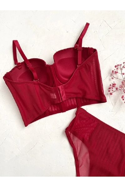 gc gece incisi Glittery Bustier Set