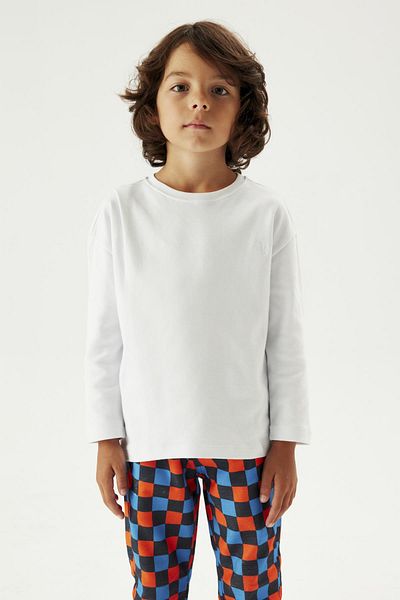 Nebbati Bg Store Boys' Patterned Trousers 23Fw0Nb3221