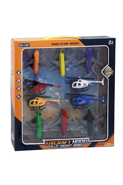 Samatlı Oyuncak Airline Car Set D003-4W
