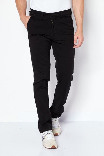 Selected Homme Men Regular Fit Solid Pant, Black