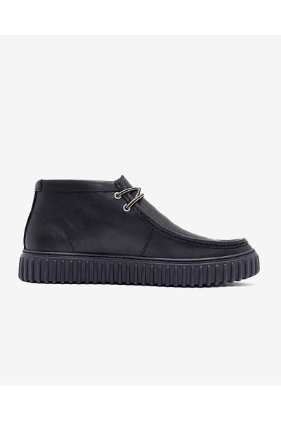 CLARKS Clarks Black Booties Mens Shoes