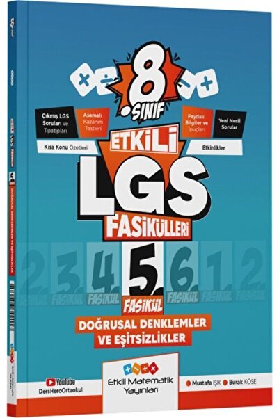 Etkili Matematik Yayınları Etkili Matematik Yayınları 8. Sınıf Etkili LGS Fas...