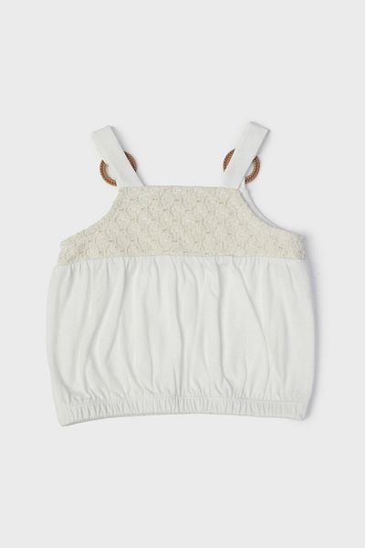 GB Baby BG Store Baby Girl Ecru Blouse