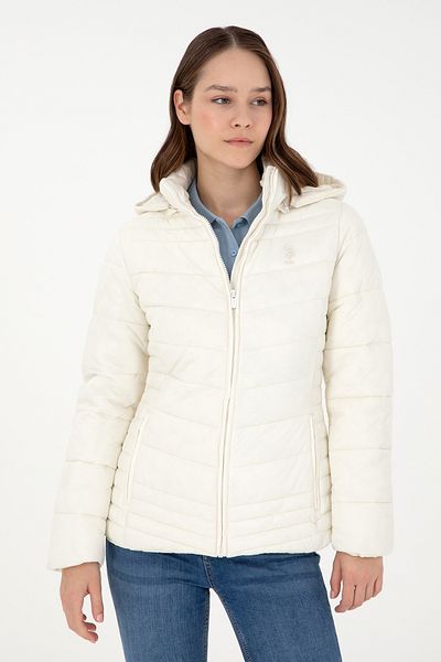 U.S. Polo Assn. Women's Cream Coat 50289548 -Vr071