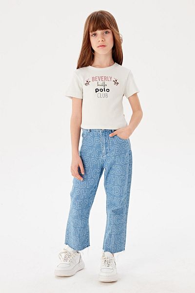 Beverly Hills Polo Club BG Store Girl's Denim Trousers