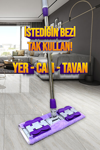 Trend Marketi Sihirli Teleskobik Mop (+1 Bez )