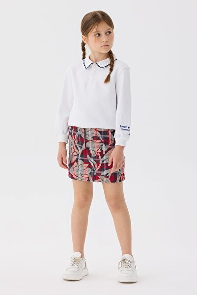 Beverly Hills Polo Club BG Store Kız Çocuk Beyaz T-Shirt