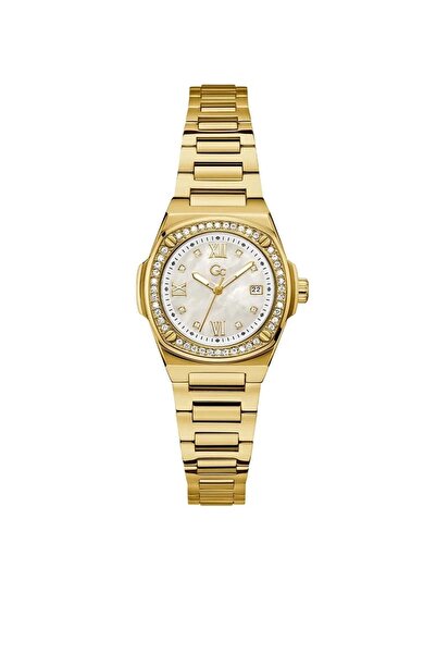 Guess Gc Saat Women's Gold Wristwatch Gcz12005L1Mf