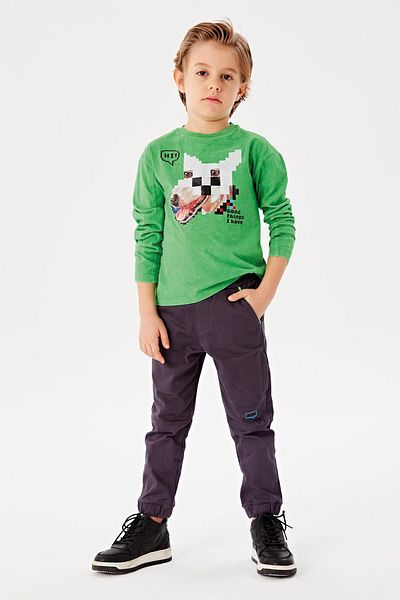 Nebbati BG Store Boys' Anthracite Trousers