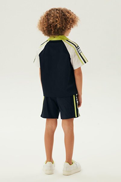 Nebbati BG Store Boy's Navy Blue Shirt