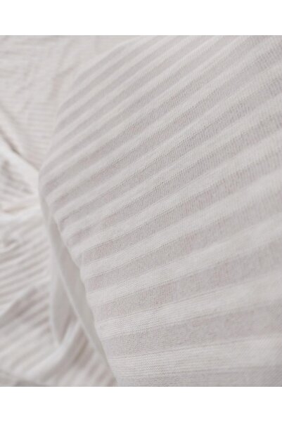 Kumaş Parça Тонка прозора в'язана тканина білого кольору (ширина 170 см x дов...