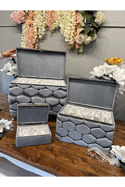 Benjamin Çeyiz Petek Model Jumbo Çeyiz Sandık Set