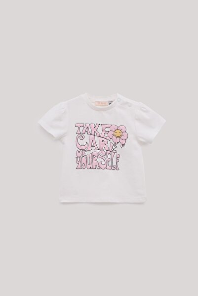 GB Baby BG Store Baby Girl White T-Shirt