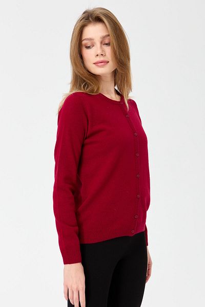 Desen Triko Cardigan de lână pentru damă