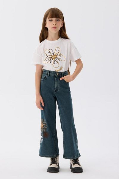 Tyess BG Store Girl's Denim Trousers