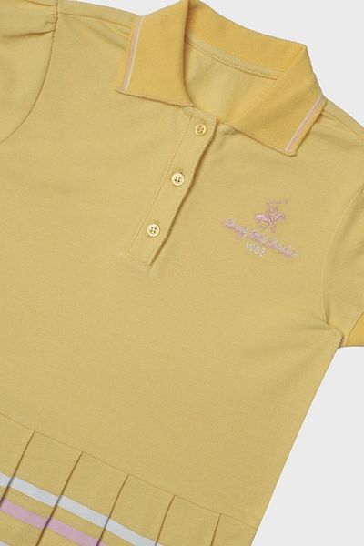 Beverly Hills Polo Club Bg Store Girl's Yellow T-Shirt 23Ss2Bhg522