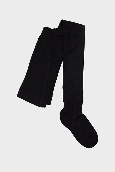 Tyess Bg Store جوارب طويلة سوداء للفتيات Ns23fwt4029