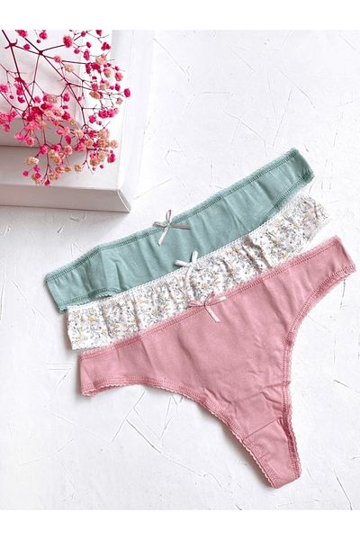 gc gece incisi Cotton Thong Set of 3