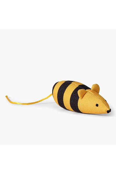 Home Box Feline Bee Mouse Toy - 10x15 cm