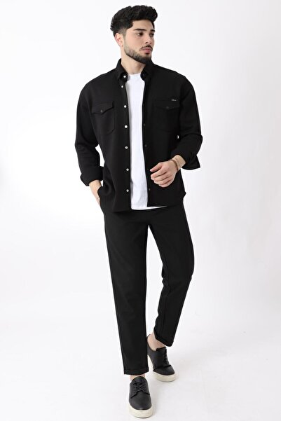Stilkombin Knitted Shirt - Double Pocket Cover, XC U16805_40335