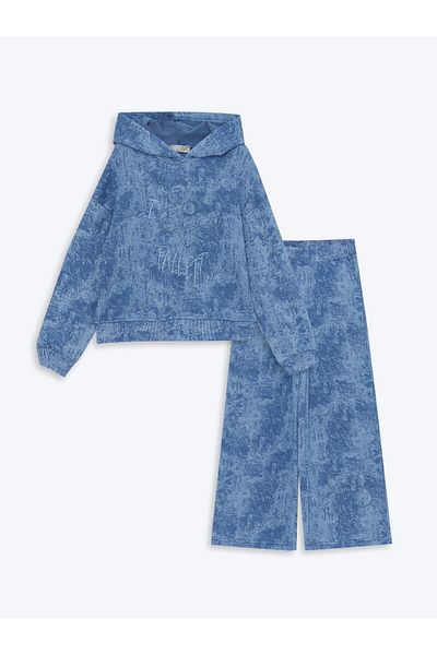 Little Star Girl's Tie-Dye Tracksuit Set