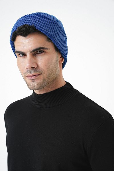 CHUBA Men's Thessaloniki Knitted Beret Blue 25W4003
