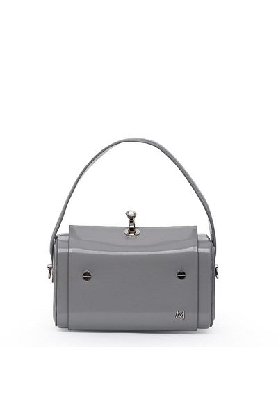 Matmazel Sadr Gray Women's Hand and Shoulder Bag