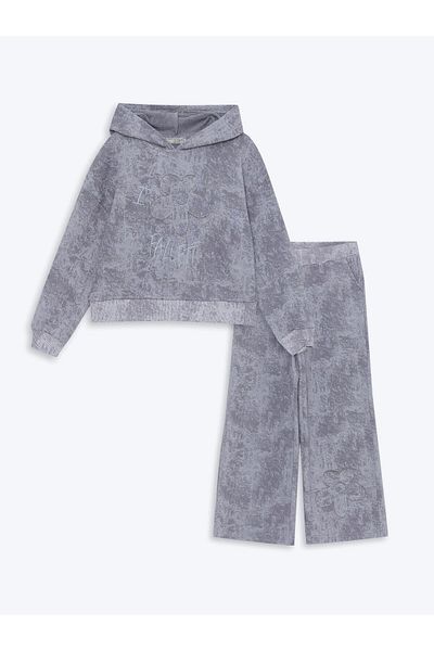 Little Star Girl's Tie-Dye Tracksuit Set